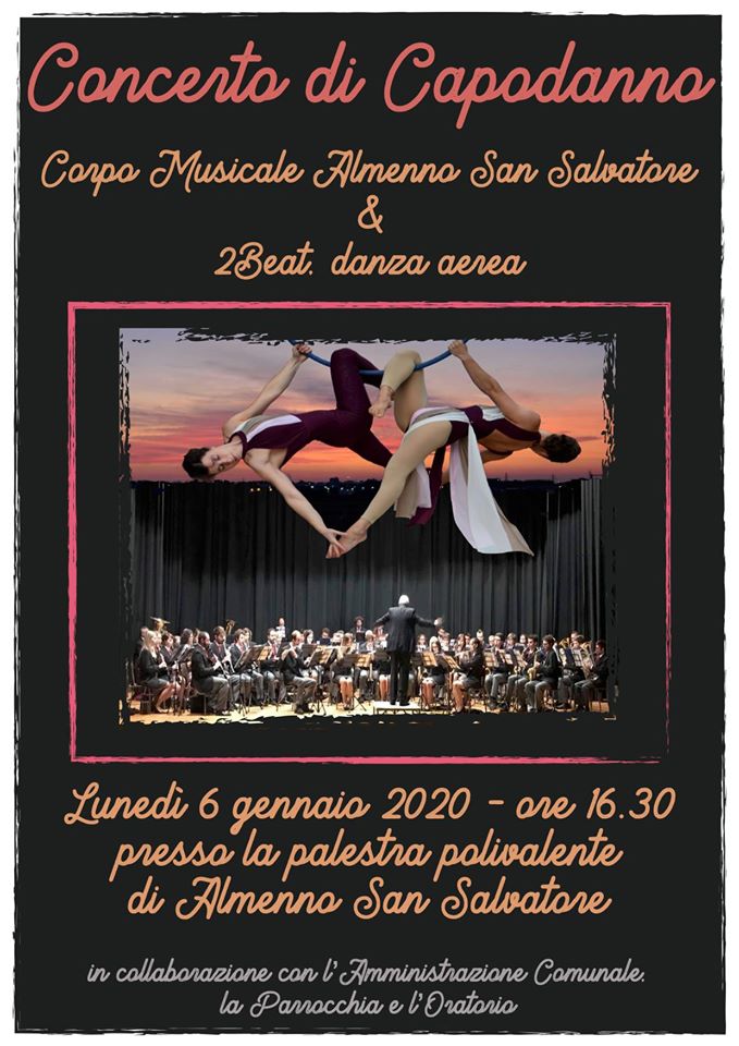 Concerto di Capodanno tenuto dal Corpo Musicale di Almenno San Salvatore