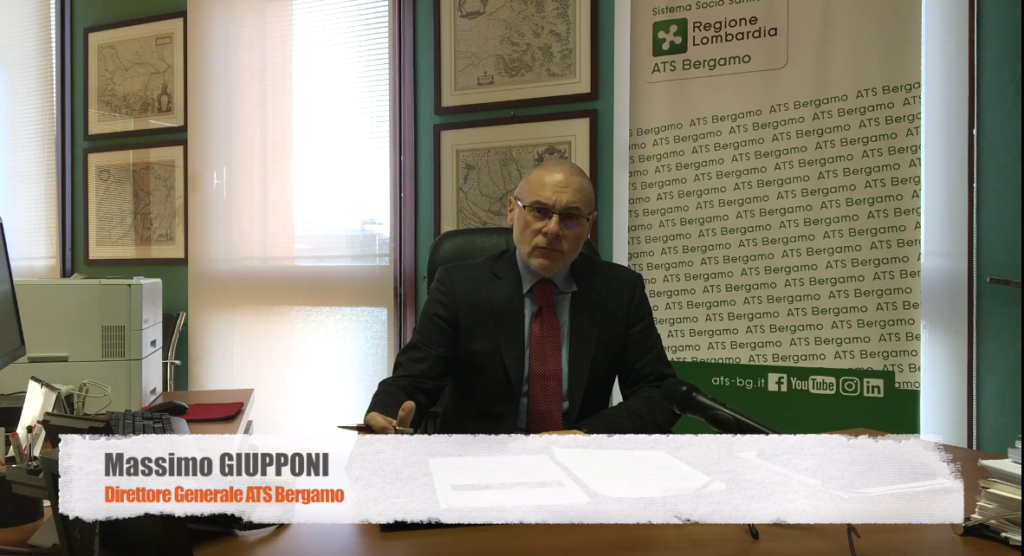 Casi di meningite : intervista video al Direttore Generale Ats Bergamo Massimo Giupponi