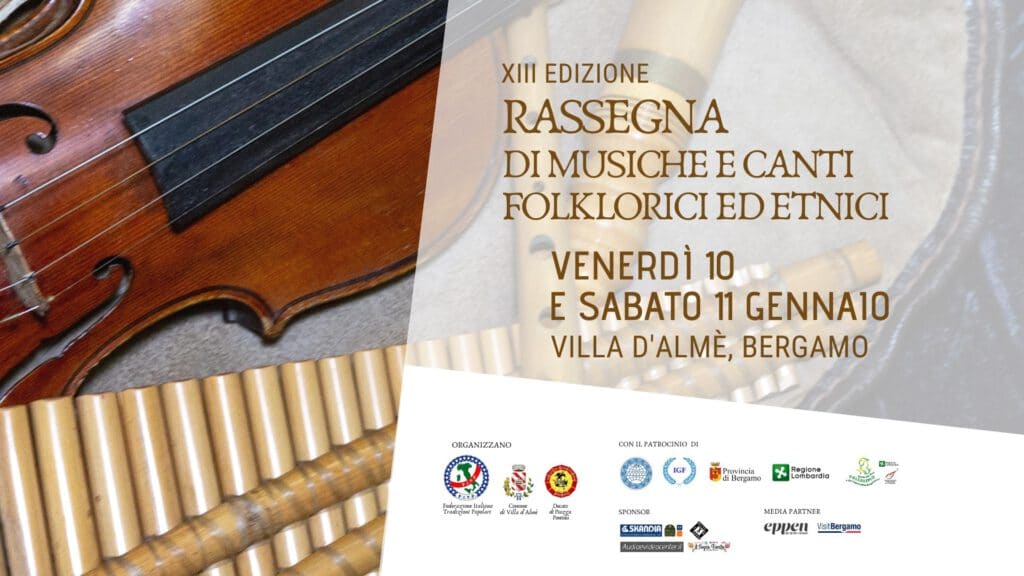 Rassegna di musiche e canti folklorici ed etnici a Villa d’Almè