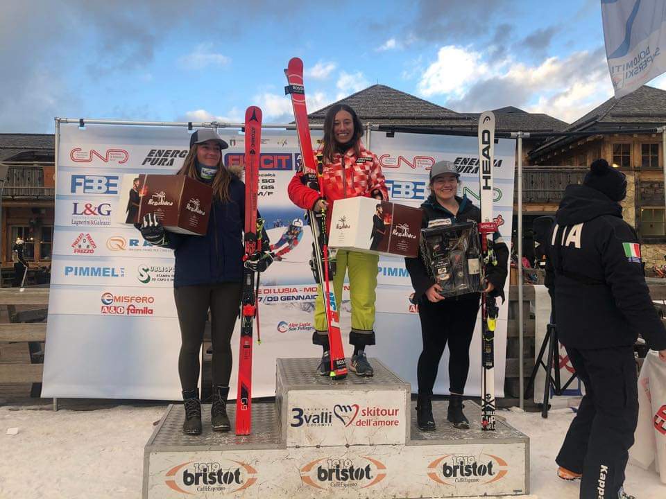 Sci:a Cortina d'Ampezzo podio per Laura Rota