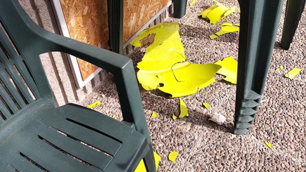 Berbenno: centro sportivo vandalizzato 1 Vandalizzazione centro sportivo Berbenno