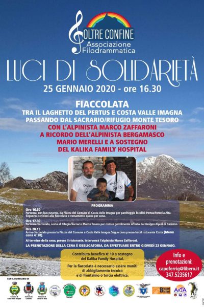 LUCI DI SOLIDARIETÀ 25 GENNAIO 2020 LUCI DI SOLIDARIETÀ 25 GENNAIO 2020
